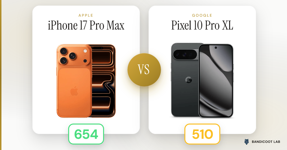Apple iPhone 17 Pro Max vs Google Pixel 10 Pro XL