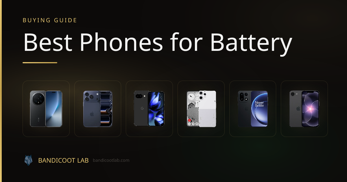 Best Phones for Battery